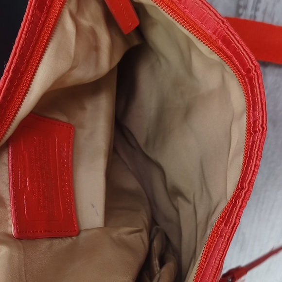 Coach F77408 Nylon Orange - Picture 9 of 13